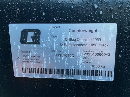 QUICKE Q BLOC 1050KG